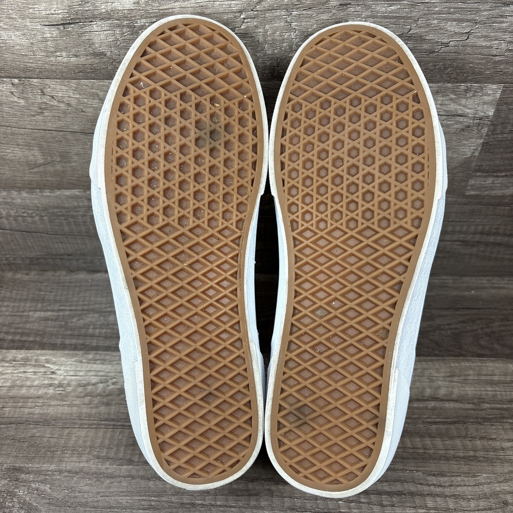 Vans Leather Low White Mens US Size 11 EUR 44.5 500714 Sneakers - Picture 8 of 9